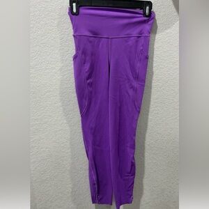 Lululemon Fast and Free High-Rise Tight 25" Moonlit Magenta Size 4